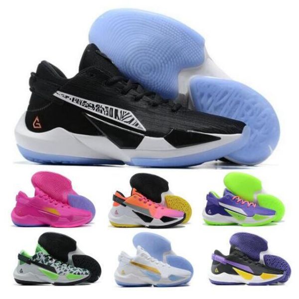 

men zoom freak 2 basketball shoes sneaker naija black white cement bright crimson fire pink 2021 new des chaussures sports trainers shoes, White;red