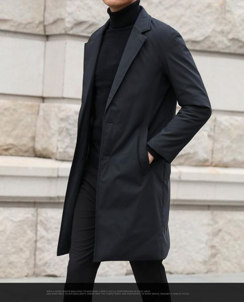 

wb9662 fashionable men's coat 2020 autumn and winter fashion casual windbreaker coat1, Tan;black