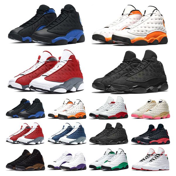 

2020 мужские баскетбольные туфли 13s jumpman red flint chicago hyper royal balck cat smed playground mens спортивные кроссовки кроссовки мод