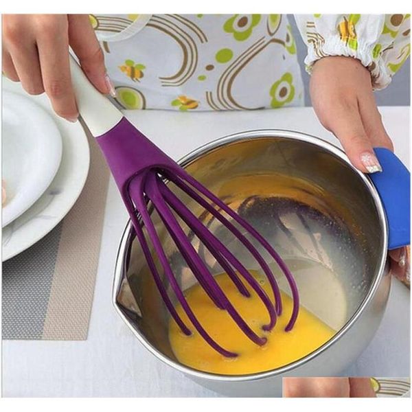 

multifunction whisk mixer for eggs cream baking flour stirrer hand food grade plastic egg beaters kitchen cooking tools gix52