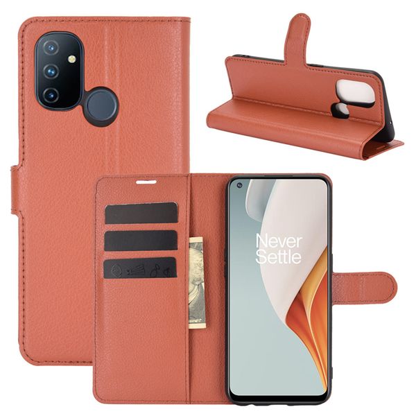 Caso de carteira de couro para OnePlus Nord N100 N10 5G Flip Cover para OnePlus 8 7 PRO 8T 7T 6T caso com cartão Porcket