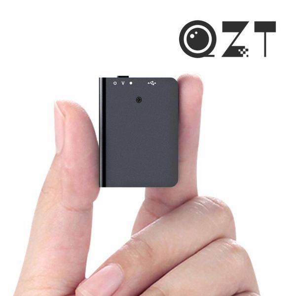 

qzt mini voice recorder rectangle dictaphone mp3 player usb charge small audio sound recorder micro voice activated mp3