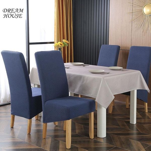 

sale-1/6pc color chair cover spandex slipcover dining room kitchen stretch elastic chair seat cover home office wedding banquet1