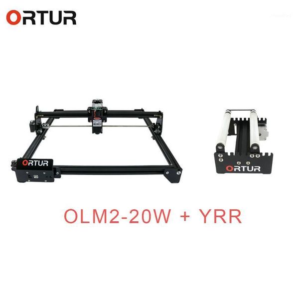 

ortur olm-2 deskdiy logo mark printer carver laser engraving machine with cnc yrr roller rotation axis rotary attachment1