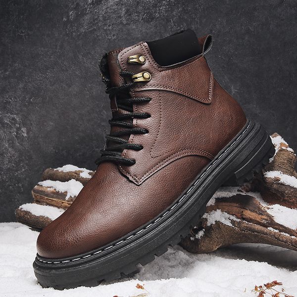 

new british fashion martin boots in winter 2020 c1212, Black;white