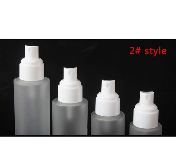 

20ml 30ml 40ml 60ml 80ml 100ml 120ml frosted glass cosmetic lotion pump bottle refillable liquid perfume spray bo wmturm bdedome