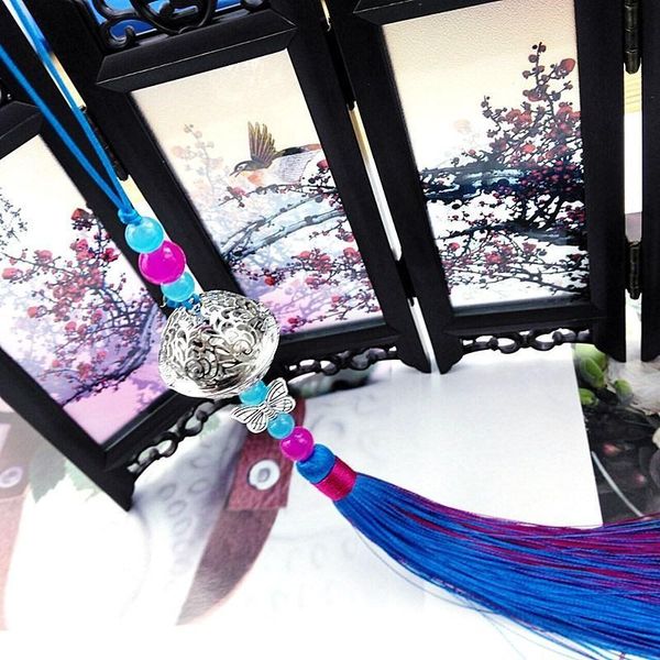 

2pcs jingle bell butterfly tassels pendant diy jewelry charms decorative art crafts accessories clothes bag key tassel ornament h jllfcm