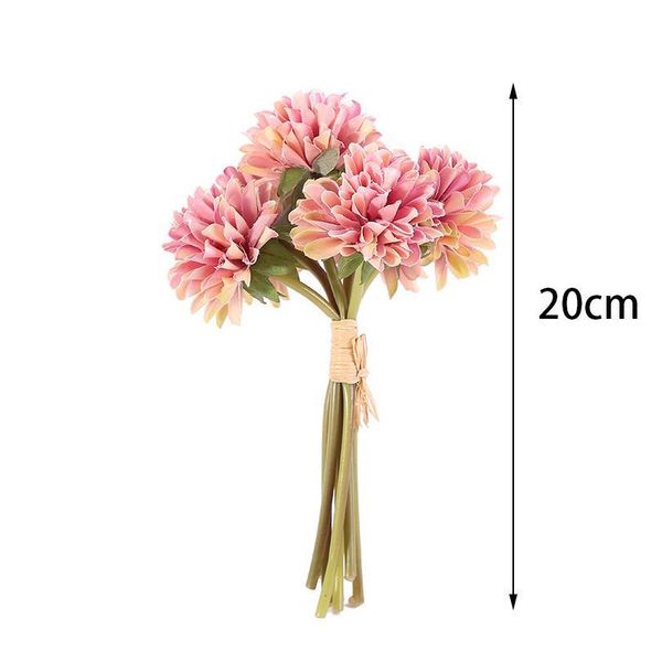 

6pcs/lot 20cm gorse artificial flowers simulation bouquet for wedding home table vase decoration diy handmade flower jlljrv