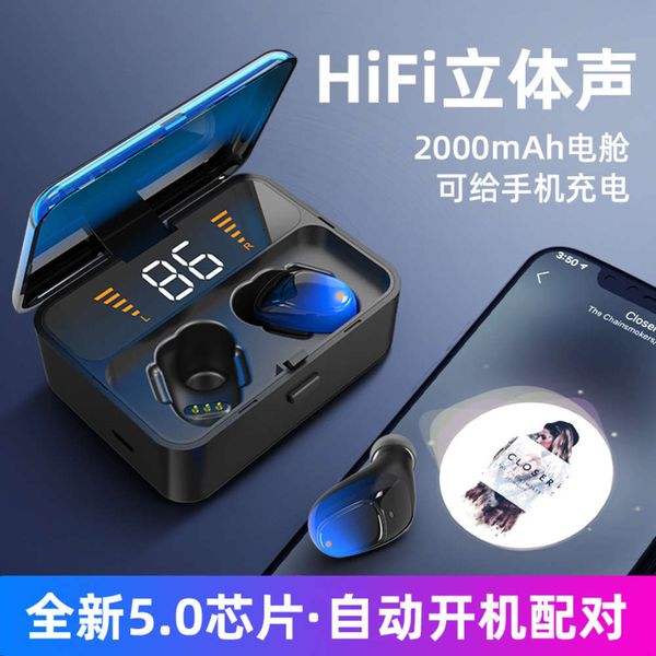 

gradient 5.0 binaural wirels stereo sports bluetooth headset mobile power supply