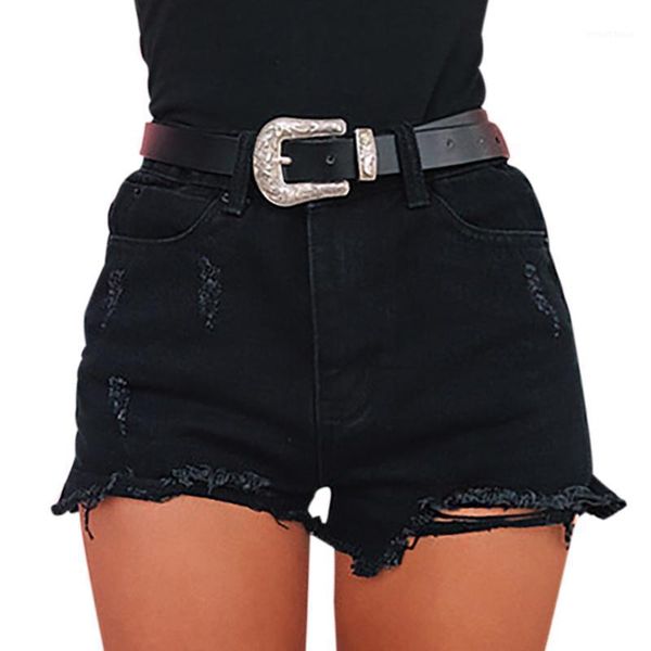 

2020 summer womens shorts high waisted denim shorts jeans women short new femme push up skinny slim denim1, White;black