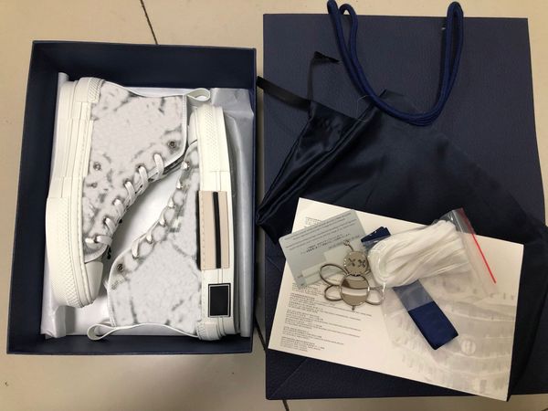 

casual shoes cd high sneakers oblique trainers embroidery printed alphabet canvas shoe women men stylist shoes, Black