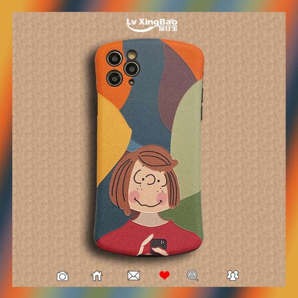 

travel treasure cartoon girl suitable for opporeno4se mobile phone case reno4pro protective cover reno2 3pro package anti falling r17