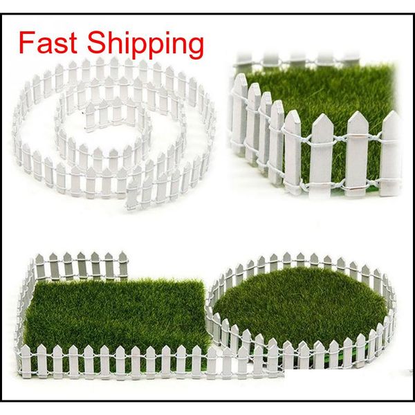 

100*5cm/100*3cm miniature small wood fence diy fairy garden micro dollhouse plant pot decor bonsai ornament wh qylljd bde_luck
