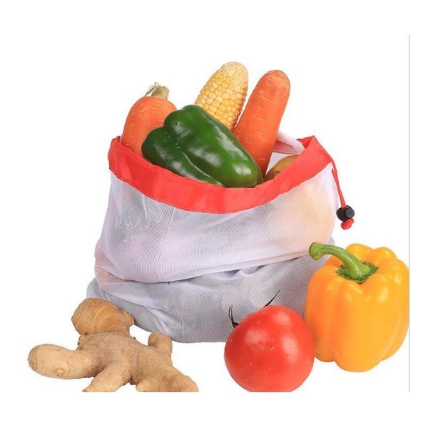 

reusable shopping bags eco-friendly mesh vegetable fruit toys storage pouch hand totes home environme jllprz mx_home