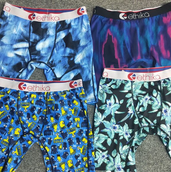 

ethika random styles ethika men boxers underwear sports hip hop rock popular underwear fashion quick dry panties wholesale6746, White;black