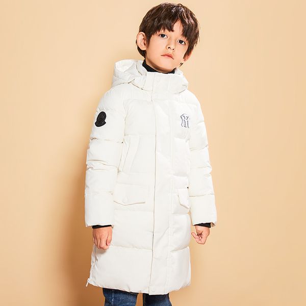 

children's down jacket 2019 new boys' thickened medium and large children's cotton padded clothes girls' foreign style, Blue;gray