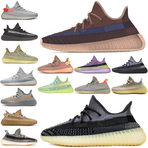 

2020 kanye west static running shoes asriel israfil cinder desert sage earth tail light zebra abez zyon bred v2 mens womens sneakers 5cv4d