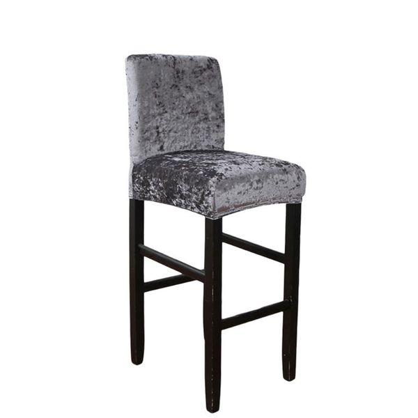 

chair covers cover seat home decor counter stool slipcover reusable pub el solid wedding banquet dining room stretch washable party