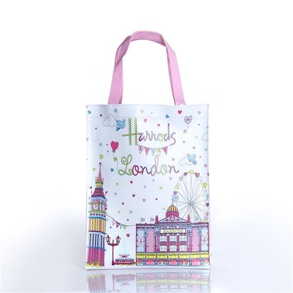 

pvc transparent shopping bags reusable women tote bag shopper bolsas y201224