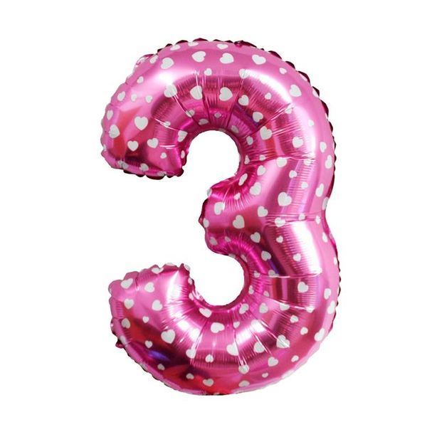 

qifu 32 inch number foil balloons gold inflatable digital helium balloons birthday wedding decoration kids favors party supplies wmteyg
