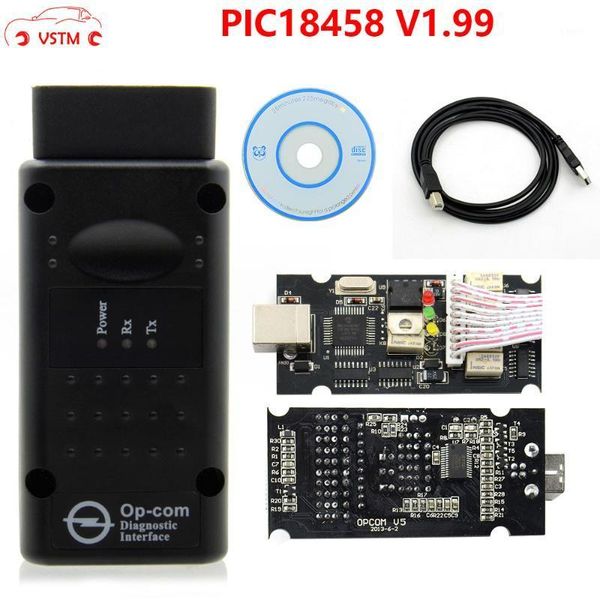

code readers & scan tools op com for v1.70 obd2 op-com car diagnostic scanner real pic18f458 opcom tool flash firmware1