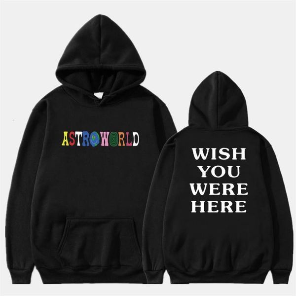 

2019 new men hoodies travis scott astroworld wish you were here sweatshirt men fashion letter print hoodie men/woman pullover, Black