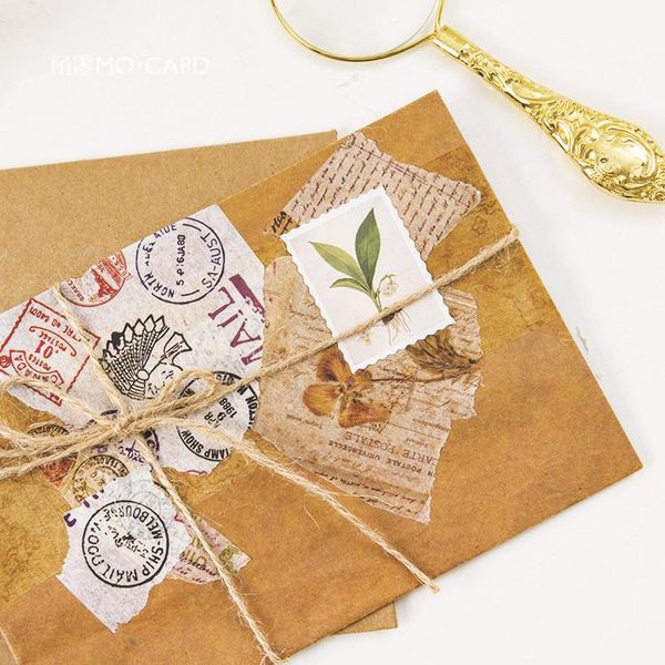 

2016 t collection decorative stickers adhesive stickers diy decoration diary stickers box package plant collection discount off h