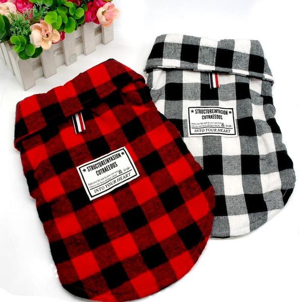 

winter dog clothes soft plaid chihuahua pug french bulldog clothes pet puppy clothing jacket for small medium dogs cost wmtyxy