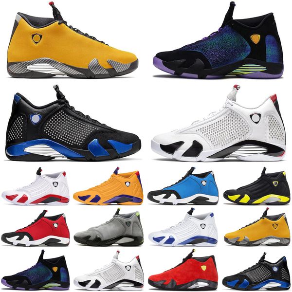 

14 14s mens basketball shoes gym blue red varsity royal gold university red doernbecher athletic mens trainers sports sneakers, White;red