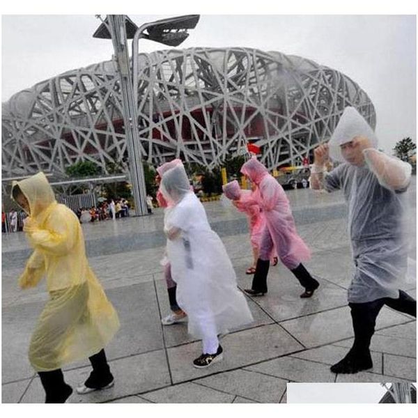 

one-time raincoat fashion disposable pe raincoats poncho rainwear travel rain coat rain wear travel r qylhjq bbgargden