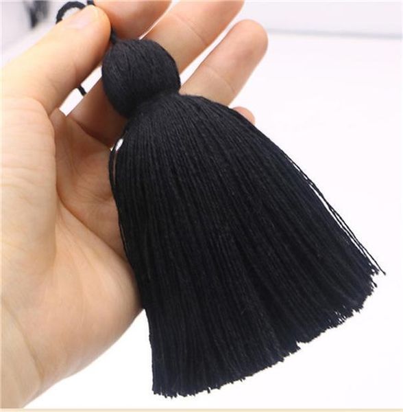 

19cm fluffy cotton fat tassel pendant home textile curtain clothing pendant tassels diy key bag bracelet necklace craft tassels h jllahl