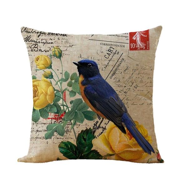 

flower birds cushion cover butterfly pillowcase sofa decorative cushion cover for sofa home decor throw pillow case pillows wmtugh