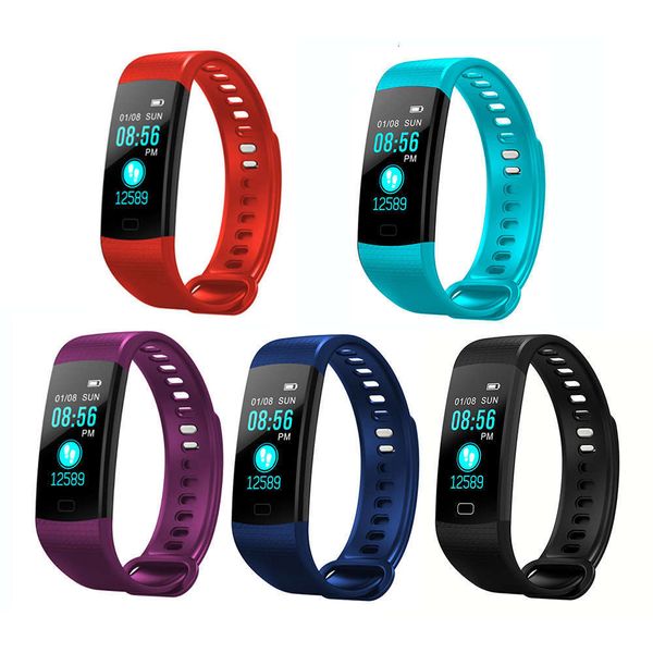 

y5c wristwatch, intelligent fitns tracker, exercise wristband, heart rate measurement, sleep monitor