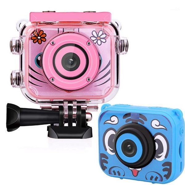 

digital cameras est children mini camera 2.0 inch lcd screen video po waterproof 1080p kids birthday gift1