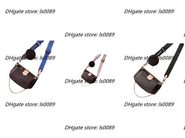 

fashion luxurys designer shoulder bag genuine leather women crossbody bag classic letter keychain wallet l flower