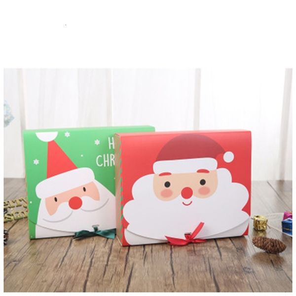 

christmas & eve santa big fairy gift design papercard kraft present party favour activity box red green eea684-a