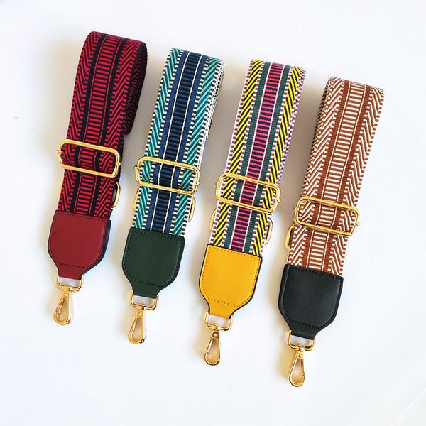 

new wide 5cm fashion women shoulder bag with long straps adjustable length accessories shoulder cross-body hand strap, Black