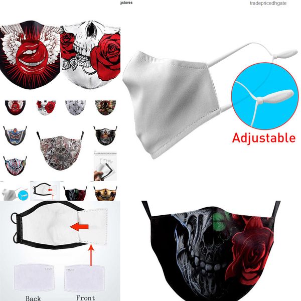 

factory8w8nmasks girl face mask aztec printed fabric protective pm 2.5 dust mouth cover wa xa38