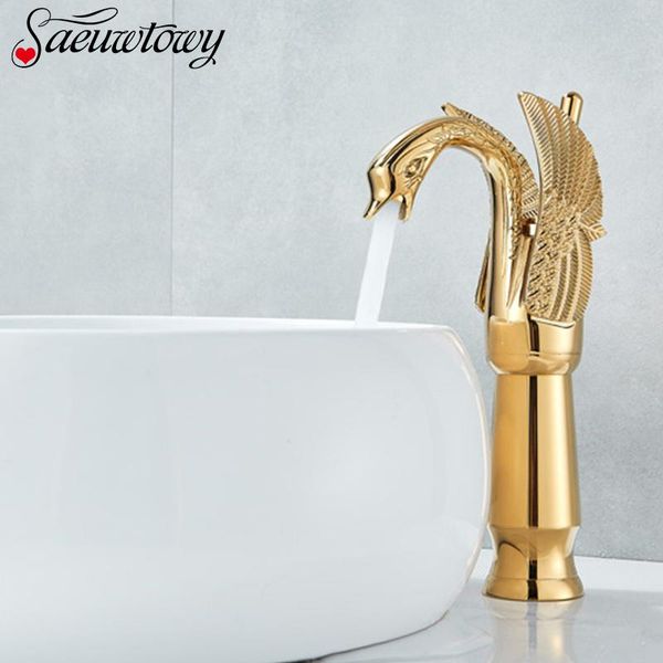 

bathroom sink faucets gold / orb chrome and cold water faucet swan basin mixer deck installation