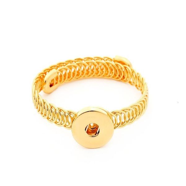 

gold2 colors b276 bohemian18mm metal snap button bracelet carter love bangle wrist watches for wome bbyoqw, Golden;silver