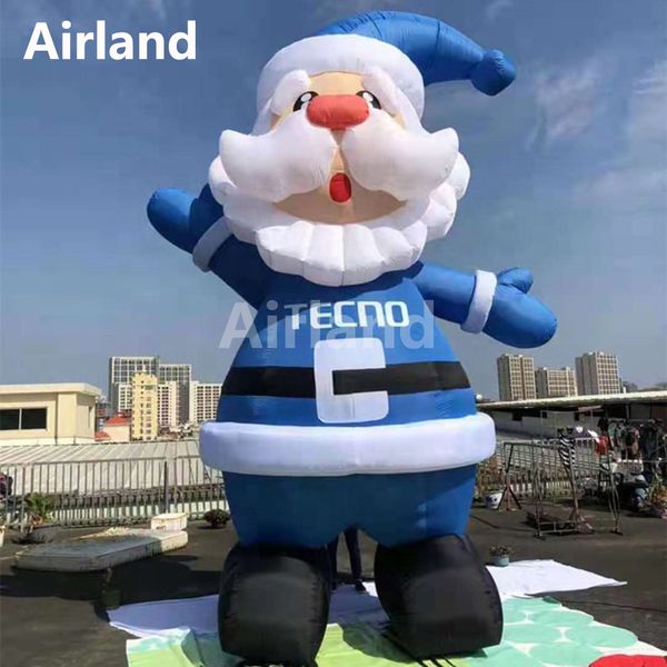 

2020 outdoor christmas poped up decoration giant inflatable santa claus holiday living advertising cartoon santa christmas
