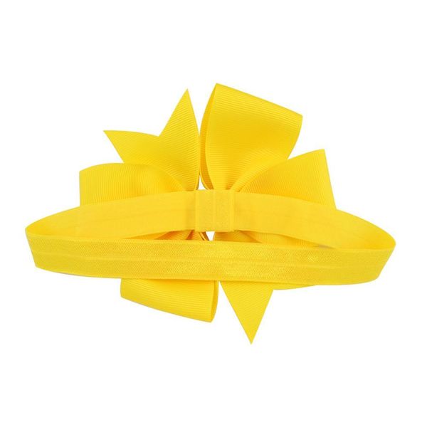 

20pcs/lot lovely elegant colorful silver bow headband hair bands for kids solid color headress hair accessories 750 q jllvrp