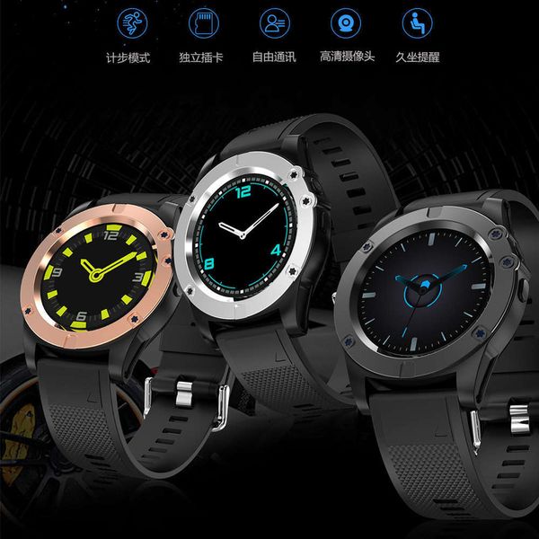 

f18 smart phone watch round screen bluetooth card movement meter mtk6261 fashion g