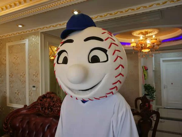 

real pictures baseball mascot costume ing, Red;yellow