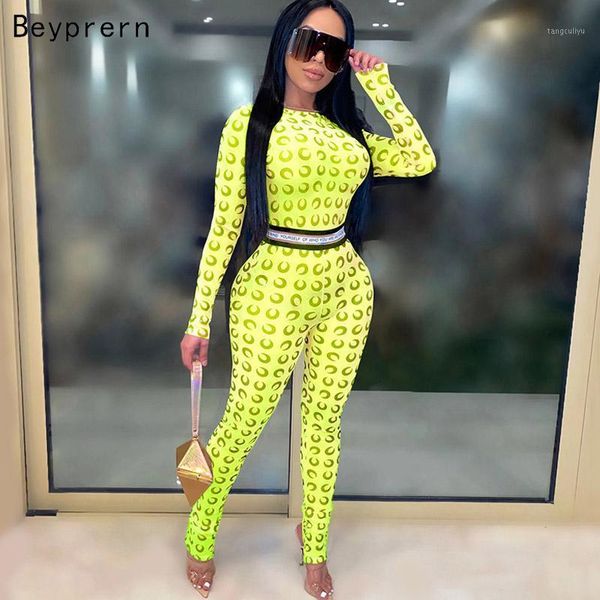 

beyprern vintage moon printed mesh jumpsuits rompers summer overalls womens long sleeve skinny bodysuits party club outfits 20201, Black;white