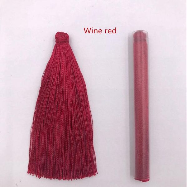

20pc 6.5cm mini rayon thread fabric tassel diy pendant jewelry bracelet key making fringe trim craft tassels sewing accessories h jllviw