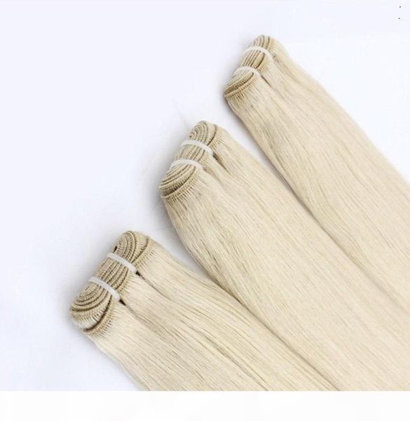 

#60 platinum color 6a unprcessed brazilian straight hair weave bundles 100% human hair weaving 10-30 inchs virgin hair extensions, Black