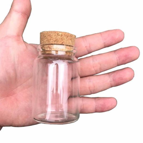 

80ml glass wish bottles tiny small empty clear cork glass bottles vials for wedding holiday decoration christmas gifts 2 jllhmx