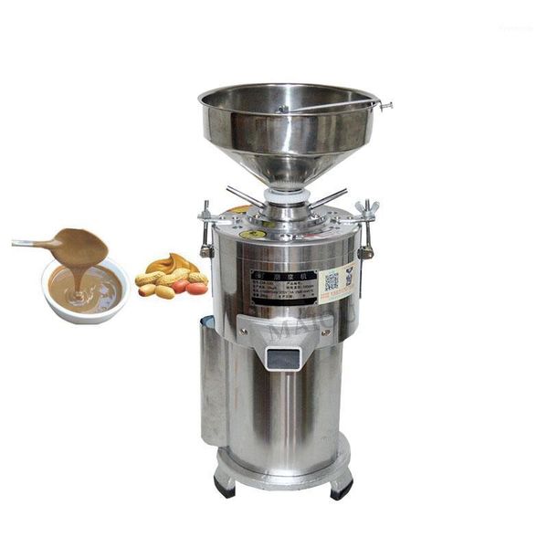 

220v commercial peanut butter grinder seasum butter nuts maker tomato corn sauce paste grinding machine1