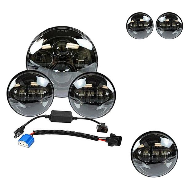 

dhbh-для мотоцикла света electra glide softail для светодиодной фары с 4,5-дюймовыми противотуманными лампами